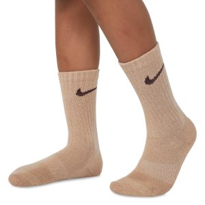 جوراب ورزشی ساق بلند زنانه نایک Nike Socks نسکافه ای