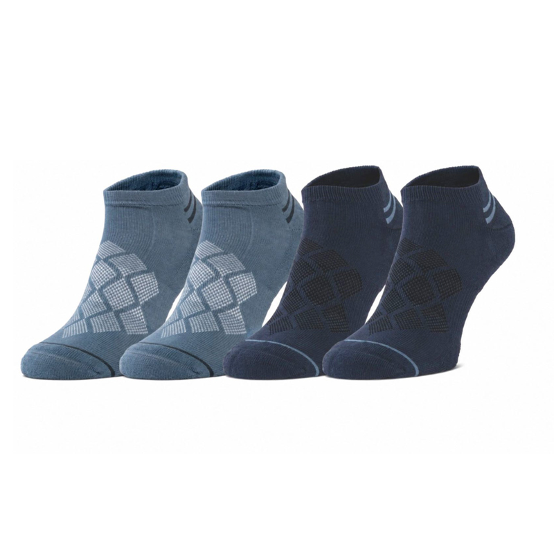 جوراب ورزشی زنانه کران Crane Sport Socks 01 (پک دو جفتی) سرمه ای طوسی
