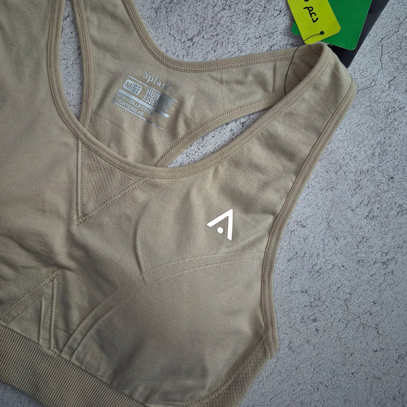 نیم تنه ورزشی اسپلش Splash Sport Bra کرمی