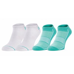 جوراب ورزشی کران Crane Sport Socks (پک دو جفتی) سفید سبز