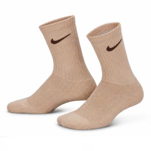 جوراب ورزشی ساق بلند زنانه نایک Nike Socks نسکافه ای