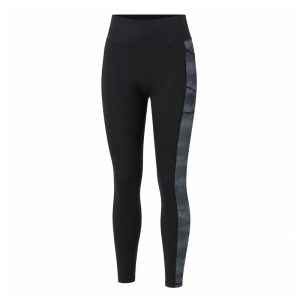 لگ ورزشی زنانه اسپلش Splash Sport Leggings مشکی طرح دار