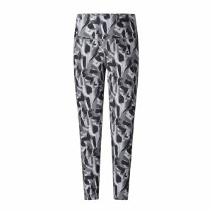 لگ ورزشی زنانه کاپا Kappa Sport Leggings طوسی طرح دار