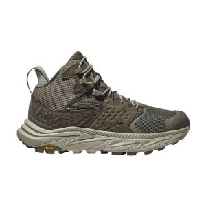 نیم بوت تریل ضد آب مردانه هوکا Hoka Anacapa 2 MID GTX 01 سبز سیج