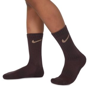 جوراب ورزشی ساق بلند زنانه نایک Nike Socks قهوه ای