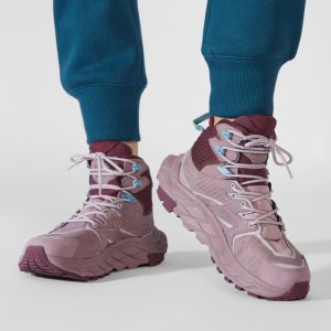 نیم بوت تریل ضد آب زنانه هوکا Hoka Anacapa MID GTX یاسی بنفش