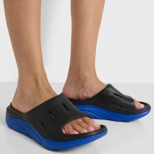 صندل ورزشی هوکا Hoka Ora Recovery Slides 3 مشکی آبی