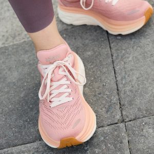 کفش رانینگ زنانه هوکا Hoka Running Shoes Bondi 8 نارنجی مسی