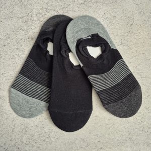 جوراب ورزشی اسلازنگر Slazenger Sport Socks Pack (پک سه جفتی) طوسی مشکی خاکستری