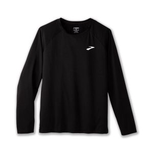بلوز ورزشی مردانه بروکس Brooks Atmosphere Long Sleeve 2 مشکی