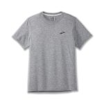 تیشرت ورزشی مردانه بروکس Brooks Distance short sleeve 01 طوسی