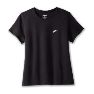 تیشرت ورزشی زنانه بروکس Brooks Distance Short Sleeve 2 مشکی