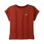 تیشرت ورزشی زنانه بروکس Brooks Sprint Free short sleeve سفالی