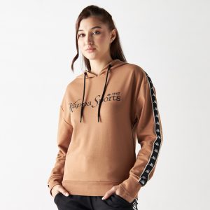 هودی ورزشی زنانه کاپا Kappa Sport Hoodie قهوه ای