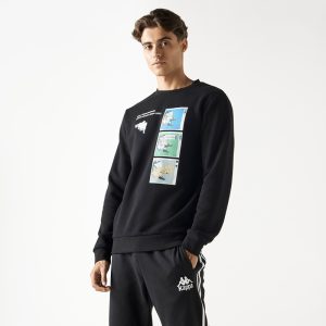 بلوز ورزشی مردانه کاپا Kappa Sport Blouse مشکی