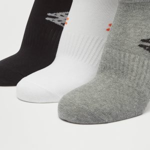 جوراب ورزشی مردانه کاپا Kappa Sport Socks 01 (پک سه جفتی) مشکی سفید طوسی