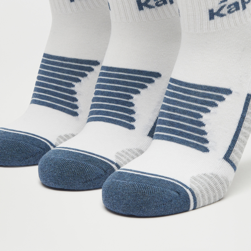 جوراب ورزشی مردانه کاپا Kappa Sport Socks (پک سه جفتی) سفید سرمه ای