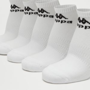 جوراب ورزشی مردانه کاپا Kappa Sport Socks (پک پنج جفتی) سفید