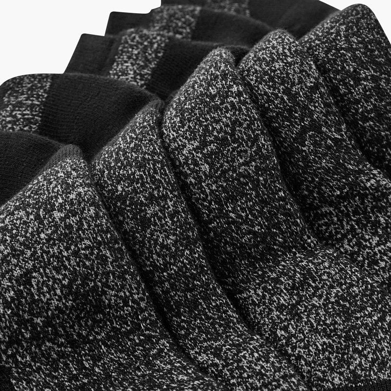 جوراب ورزشی مردانه کاپا Kappa Sport Socks 02 (پک سه جفتی) مشکی خاکستری