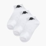 جوراب ورزشی کاپا Kappa Sport Socks (پک چهار جفتی) سفید