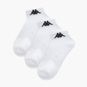 جوراب ورزشی کاپا Kappa Sport Socks (پک چهار جفتی) سفید