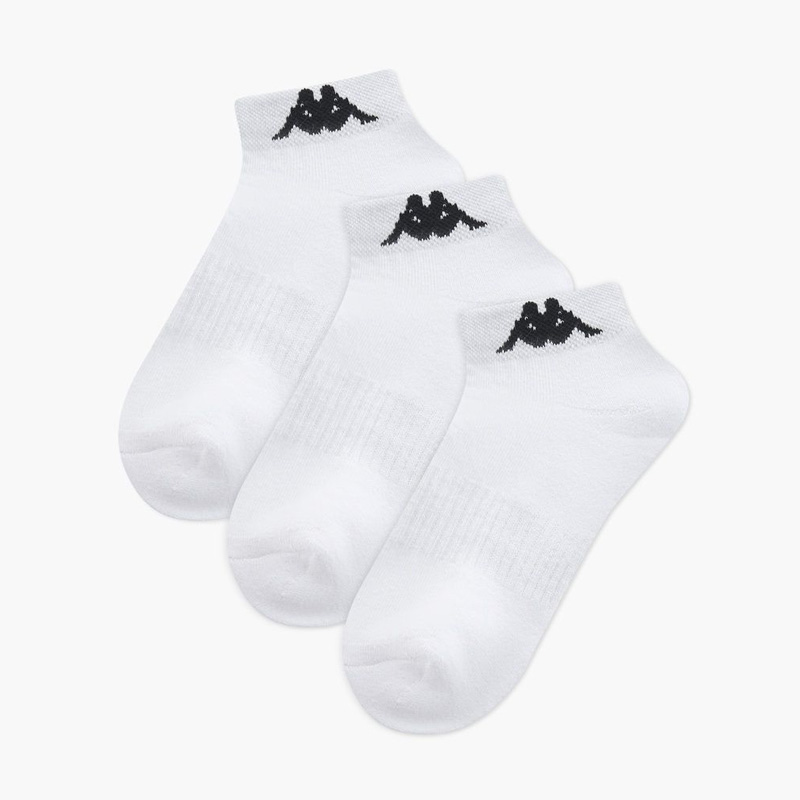 جوراب ورزشی کاپا Kappa Sport Socks (پک چهار جفتی) سفید