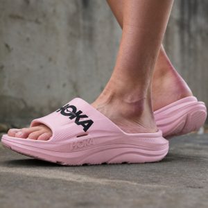 صندل ورزشی هوکا Hoka Ora Atheletic Slides صورتی
