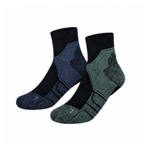 جوراب ورزشی کران Crane Sport Socks (پک دو جفتی) سبز آبی