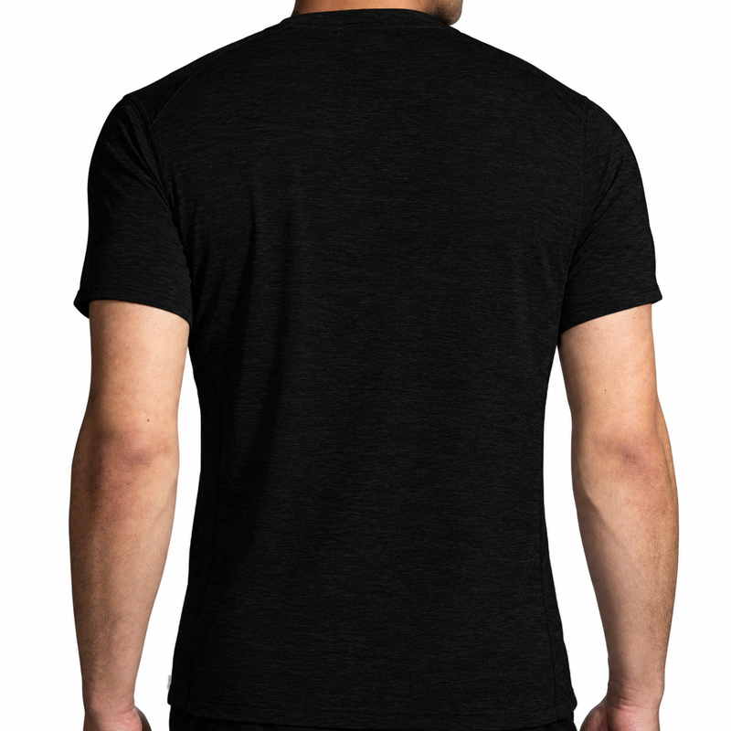 تیشرت ورزشی مردانه بروکس Brooks Distance short sleeve 01 مشکی