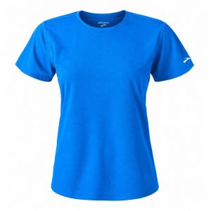 تیشرت ورزشی زنانه بروکس Brooks Podium Short Sleeve آبی