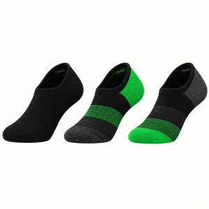 جوراب ورزشی اسلازنگر Slazenger Sport Socks Pack (پک سه جفتی) خاکستری مشکی سبز