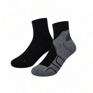 جوراب ورزشی کران Crane Sport Socks (پک دو جفتی) مشکی طوسی