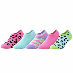 جوراب زنانه استیو مادن Steve Madden Socks (پک پنج جفتی) طرح پلنگی