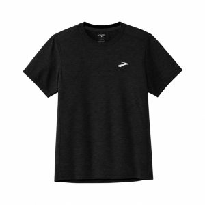 تیشرت ورزشی مردانه بروکس Brooks Distance short sleeve 01 مشکی
