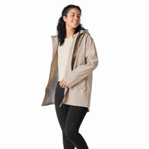 بارانی ورزشی زنانه کریویت Crivit Raincoat کرمی