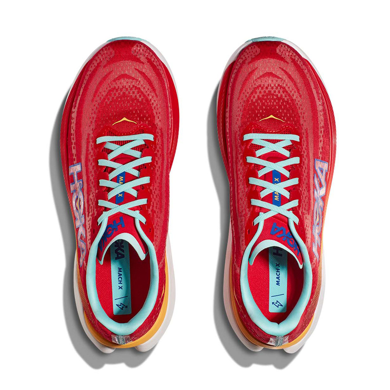 کفش رانینگ مردانه هوکا Hoka Running Shoes Mach X قرمز
