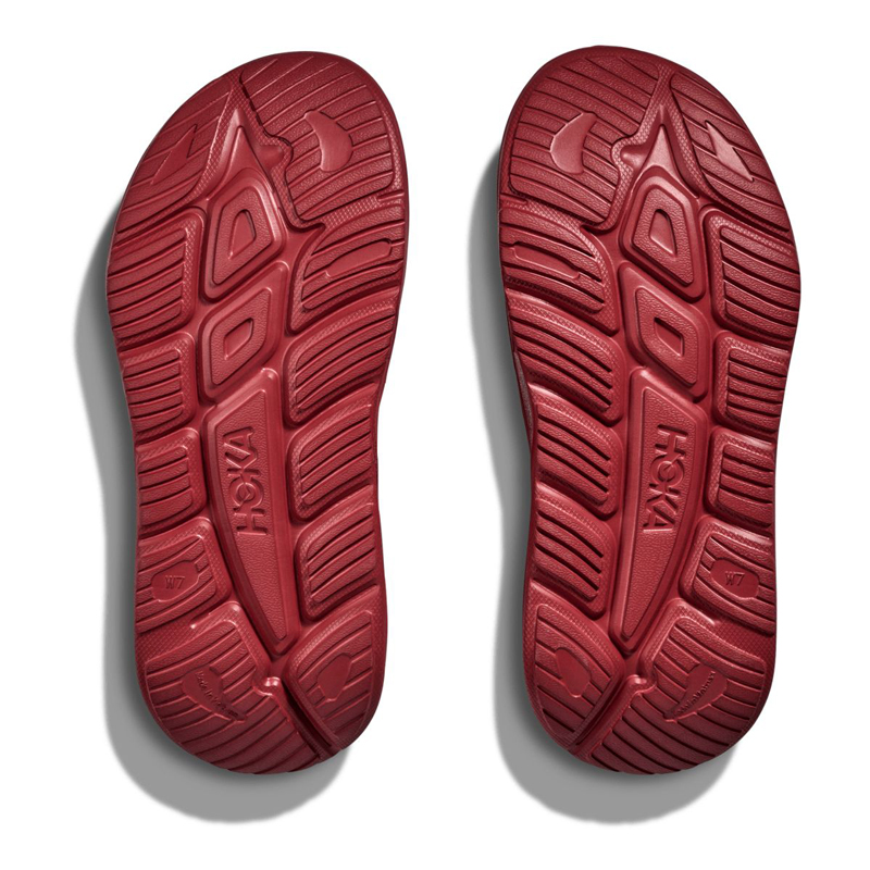 صندل ورزشی هوکا Hoka Ora Recovery Slides 3 زرشکی