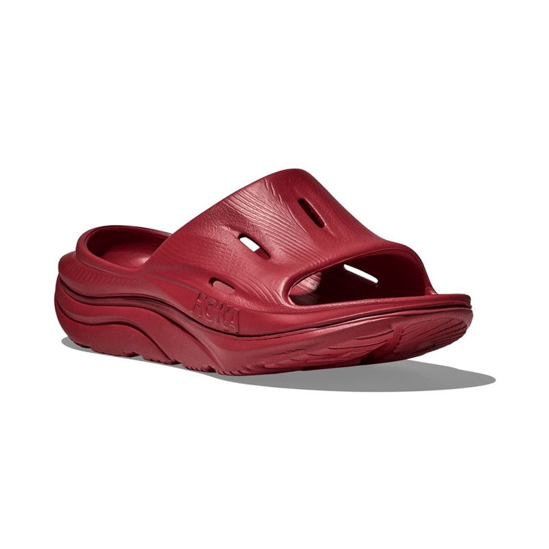 صندل ورزشی هوکا Hoka Ora Recovery Slides 3 زرشکی