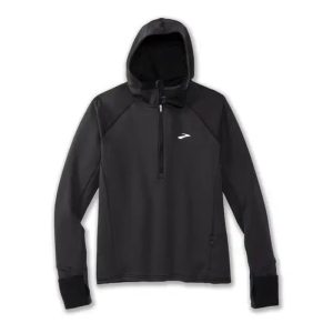 نیم زیپ ورزشی زنانه بروکس Brooks Notch Thermal Hoodie 2 مشکی