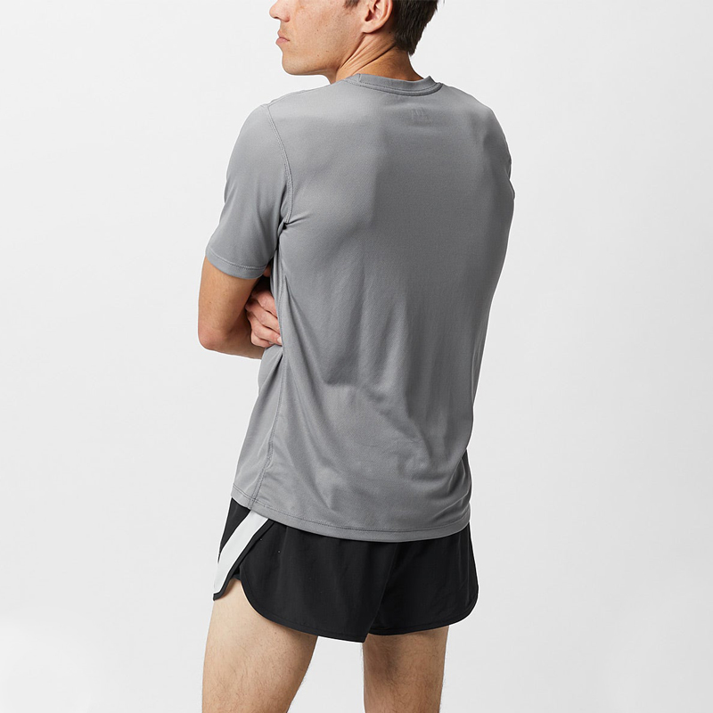 تیشرت ورزشی مردانه بروکس Brooks Podium Short Sleeve 01 طوسی