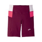 شورت تایت ورزشی زنانه بروکس Brooks Method 8 Short Tight زرشکی