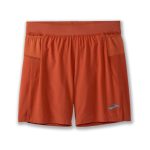 شورت ورزشی مردانه کشاله دار بروکس Brooks Sherpa 7 2-in-1 01 آجری
