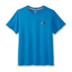 تیشرت ورزشی مردانه بروکس Brooks Distance Short Sleeve 2 آبی