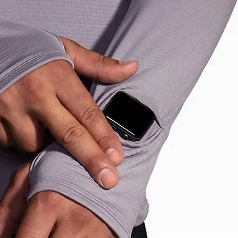 بلوز ورزشی ترمال مردانه بروکس Brooks Thermal Long Sleeve سربی
