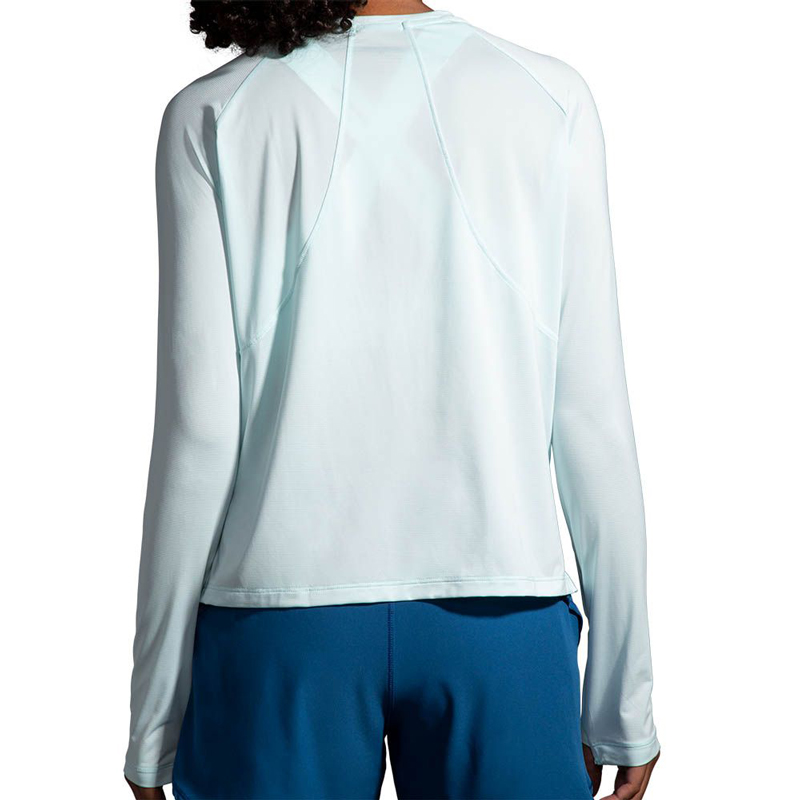 بلوز ورزشی زنانه بروکس Brooks Sprint Free Long Sleeve 2 یخی