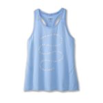 تاپ ورزشی زنانه بروکس Brooks Distance Tank 2 آبی پاستیلی