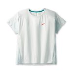 تیشرت ورزشی زنانه بروکس Brooks Sprint Free short sleeve 2 سفید نعنایی