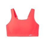 نیمتنه ورزشی بروکس Brooks Convertible 2 bra صورتی شبرنگی