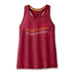 تاپ ورزشی زنانه بروکس Brooks Distance Tank 2 زرشکی