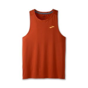 تاپ ورزشی مردانه بروکس Brooks Atmosphere Singlet 2 آجری